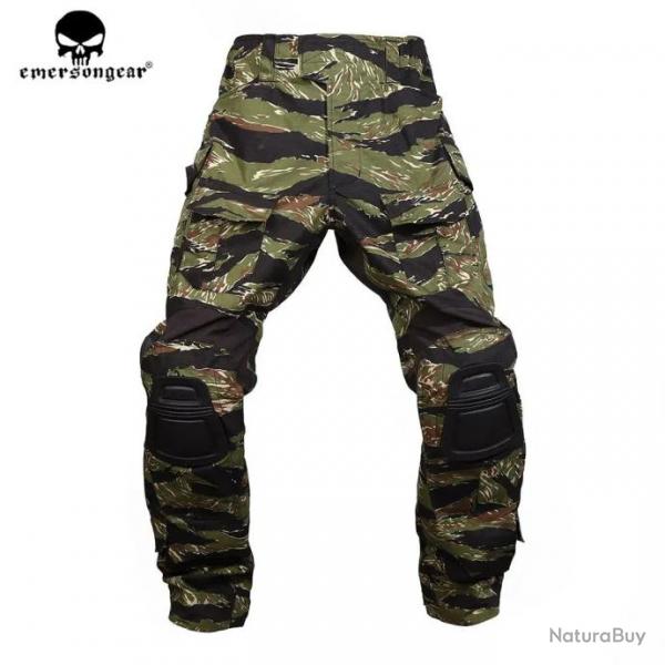 Emersongear Pantalon Tactique Tiger Stripe type G3 - TS / S