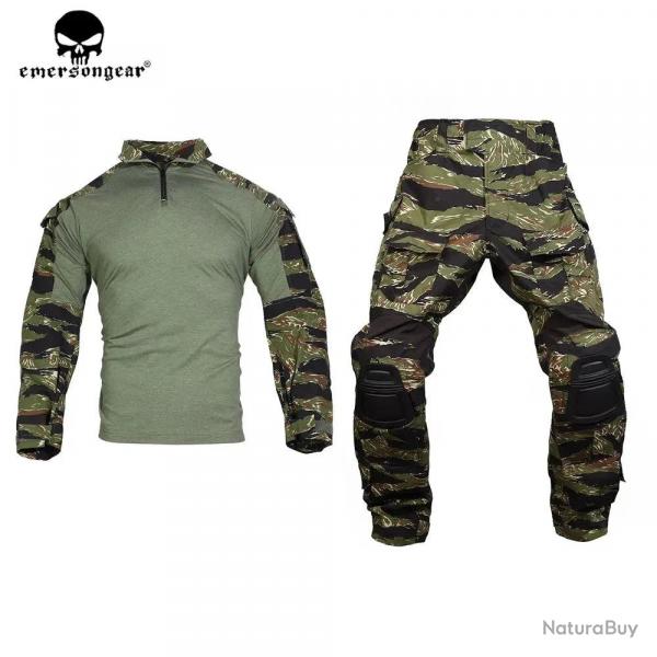 Emersongear Uniforme Tactique Tiger Stripe Type G3 - TS / S