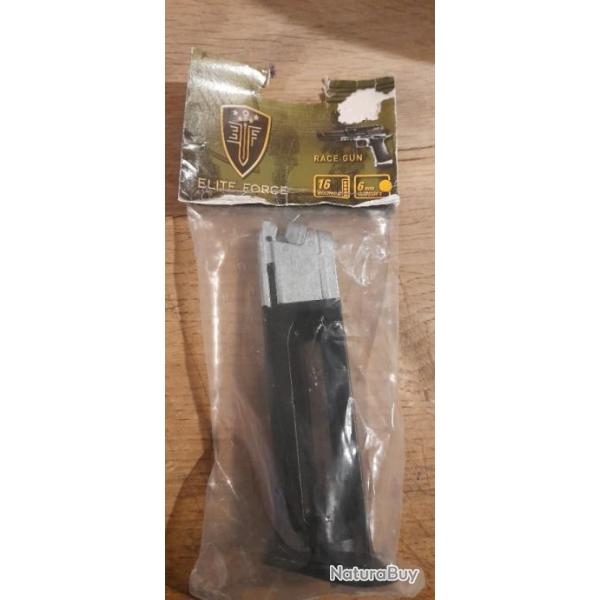 chargeur RACE GUN ELITE FORCE bille "6 MM" Co2