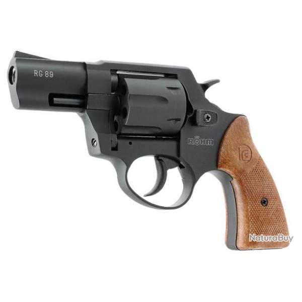 REVOLVER ROHM RG 89 CAL 9 MM RK - BLACK - Revolvers d'alarme (13157348)