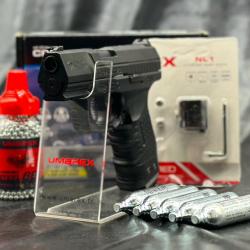 Pack Laser Prêt A Tirer PISTOLET WALTHER CP99 COMPACT WALTHER CO2 CAL BB/4.5MM