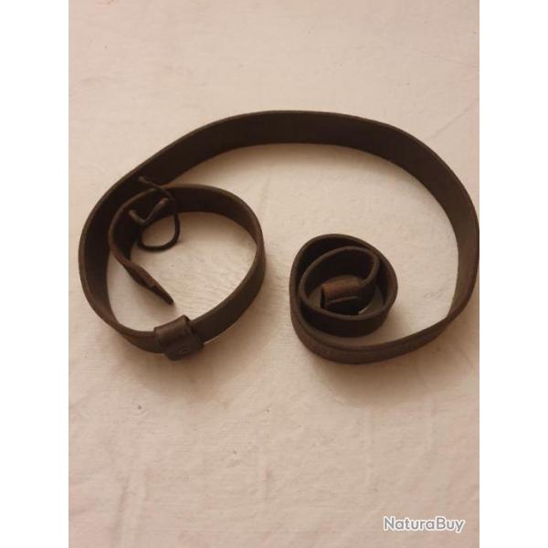 Bretelle cuir originale. Pour fusils, lee enfield, lee metfort, Martini henry