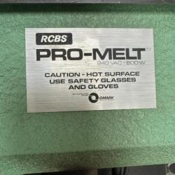 four a plomb RCBS pro-melt