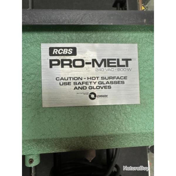 four a plomb RCBS pro-melt