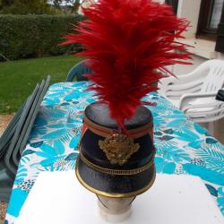 shako de la garde républicaine, , complet et en état comme neuf!!