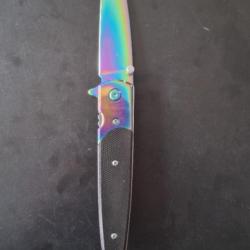 Couteau pliant rainbow