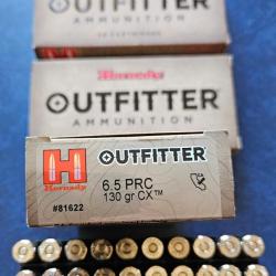 Munitions Hornady Outfitter calibre 6.5 PRC