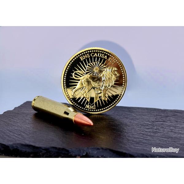 PIECE DES FILMS JOHN WICK AVEC FAUSSE MUNITION DE 5.56 MM / PRODUITS NEUFS!