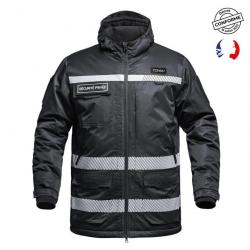 Parka Hardshell SÉCU-ONE WF 150 HV-TAPE Sécurité Privée noir L