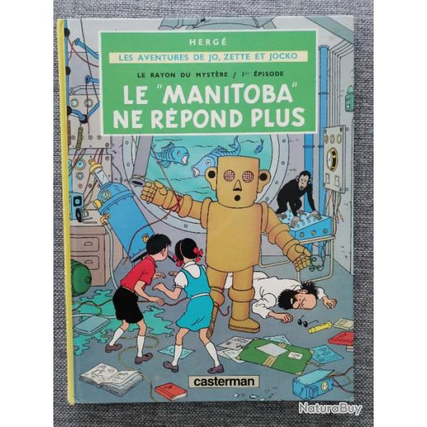 BD Le Manitoba ne rpond plus, Jo, Zette et Jocko Herg