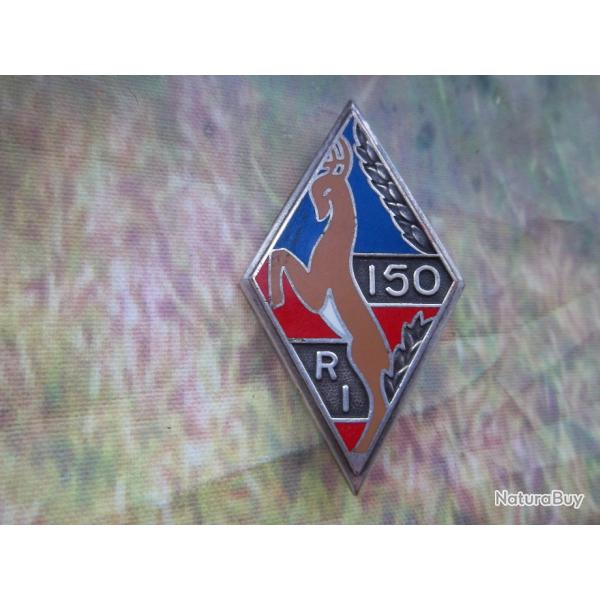 insigne militaire collection 150 rgiment infanterie Fraisse Dissolution 1990