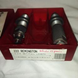 JEU D'OUTILS HORNADY  CALIBRE 222 REMINGTON