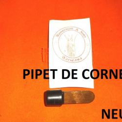 pipet de corne longueur 34mm diamètre 11.50mm marque WASSERMAN & SONS - VENDU PAR JEPERCUTE (JO770)