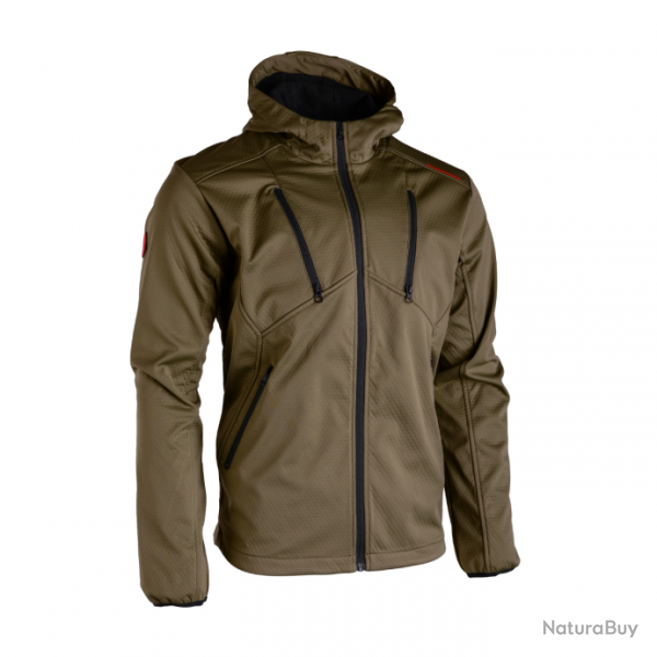 DESTOCKAGE 2025 ! Veste Softshell Winchester TwinPeak Kaki