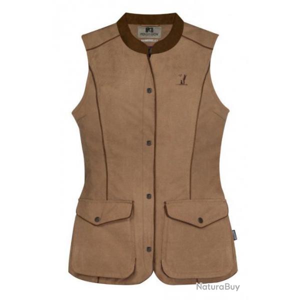 DESTOCKAGE 2025 ! Gilet Percussion Rambouillet Original Marron