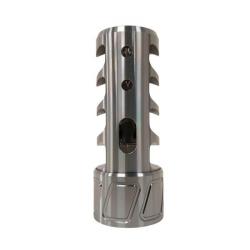 Frein de bouche 5/8 x24 .30 Spearhead inox Self Timing Muzzle Brake 4 Port events