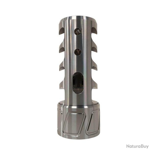 Frein de bouche 5/8 x24 .30 Spearhead inox Self Timing Muzzle Brake 4 Port events