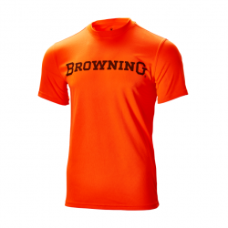 DESTOCKAGE 2025 ! T shirt Browning Teamspirit Orange Blaze