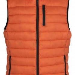 DESTOCKAGE 2025 ! Gilet Percussion Matelassé Trekking Orange