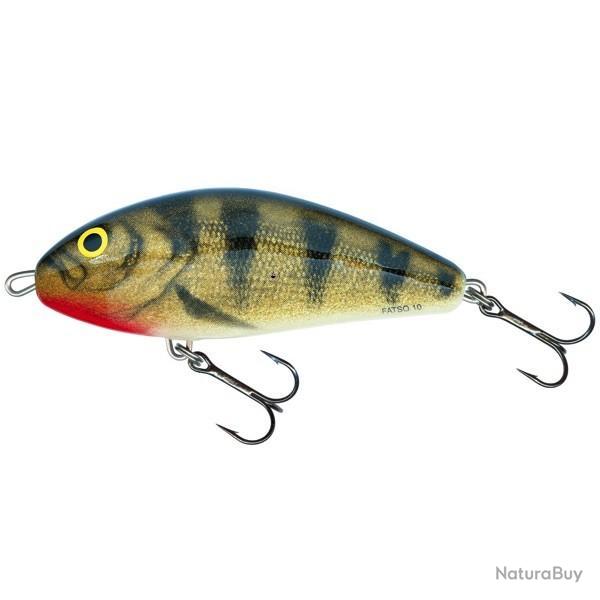 Poisson Nageur Salmo Fatso 10cm EP - Emeral Perch F10S