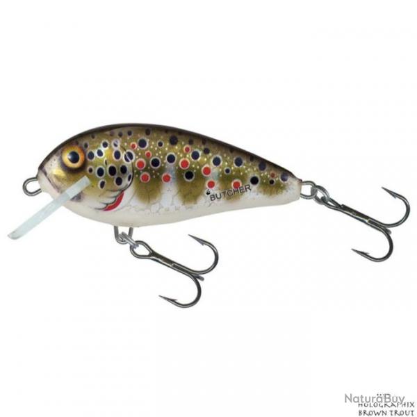 Poisson Nageur Salmo Butcher Floating 5cm HBT - Holographic Brown Trout