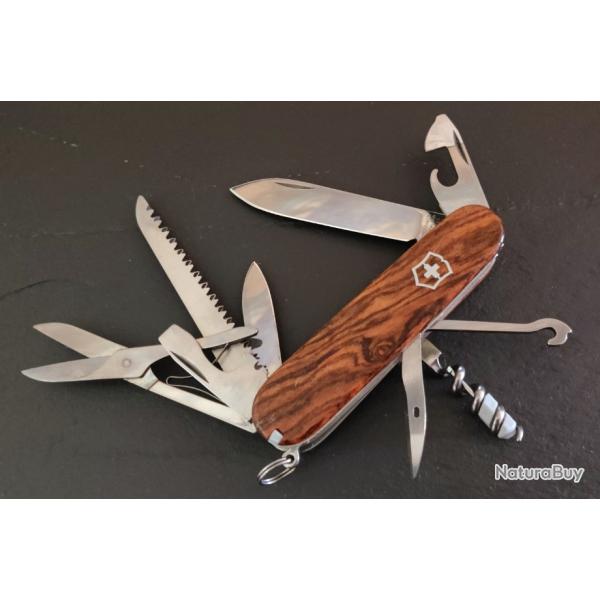 Victorinox couteau suisse Huntsman Wood Bois de Santal