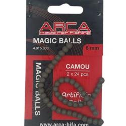 ARCA ESCHE ARTIFICIELLE MAGIC BALLS ARCA 6,00mm Camo