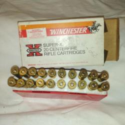 1 boite de 20 cartouches winchester calibre 338 winchester Mag. 200gr.power point