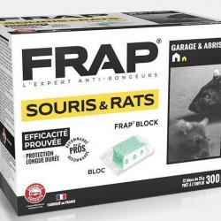 Raticide FRAP block pour souris et rat