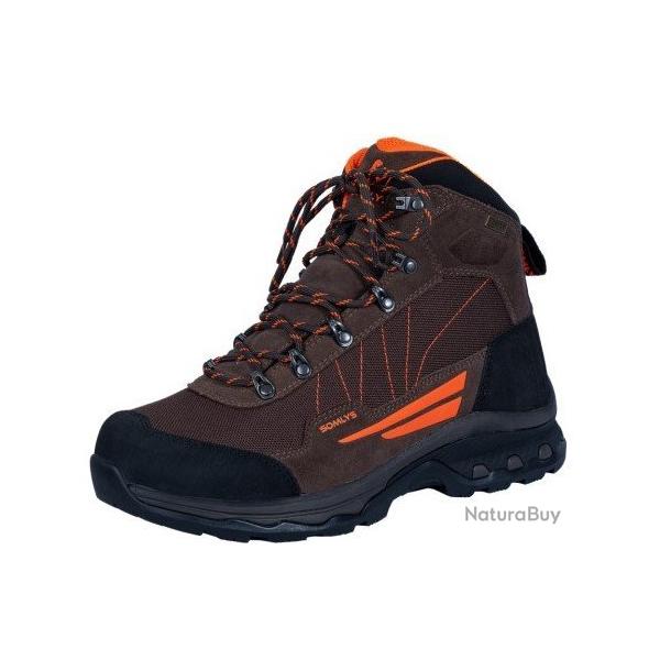 Chaussures de chasse Canevas Spirit marron SOMLYS