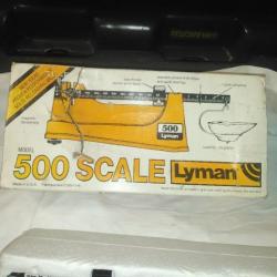 BALANCE LYMAN 500 SCALE  METRIQUE  EN BOITE