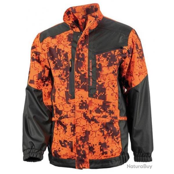 DESTOCKAGE 2025 ! Veste De Traque Femme Somlys 457NLADY Digital Camo Orange