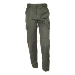 DESTOCKAGE 2025 ! Pantalon basic polycoton Kaki Idaho