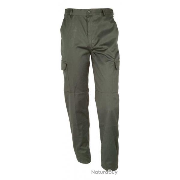 DESTOCKAGE 2025 ! Pantalon basic polycoton Kaki Idaho