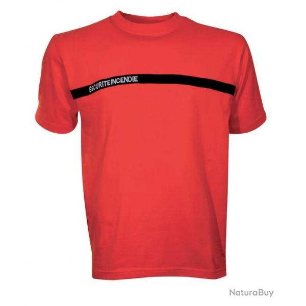 DESTOCKAGE 2025 ! T shirt Scurit Incendie CityGuard