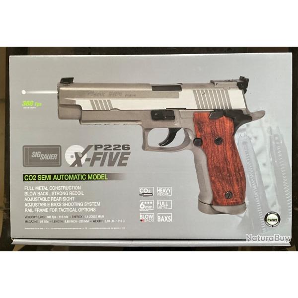 Sig sauer x five airsoft 6Mn C02