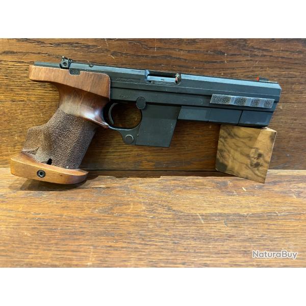Pistolet de tir Hammerli 280 cal 22lr avec DEUX CHARGEURS.