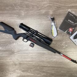 Winchester xpert compo calibre 22lr avec lunette HAWKE vantage 3-9x50 mil dot avec montage 25,4