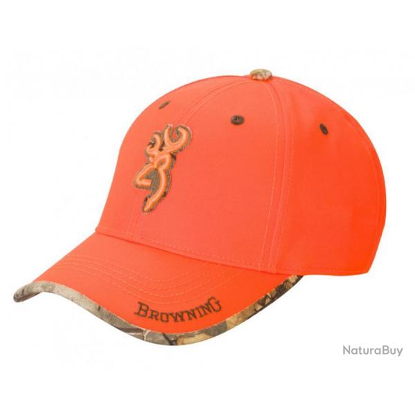 DESTOCKAGE 2025 ! Casquette Browning Sure Shot Orange