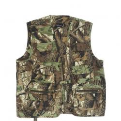 Gilet multipoche chasse camouflage taille M