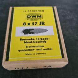 Cartouche DWM 8x57jr