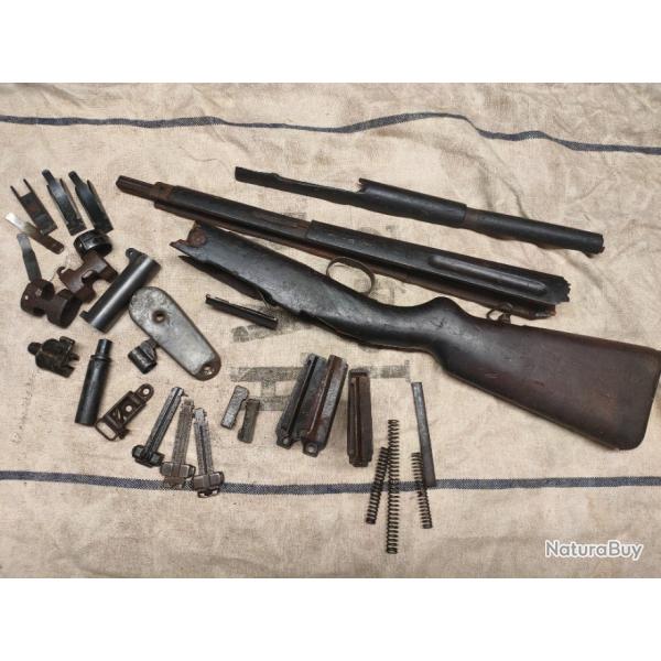 Lot de pices de second choix Mauser 98 et divers exports et allemands ww1 WW2 en enchres  1