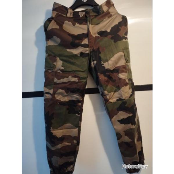 Pantalon treillis camouflage arme franaise