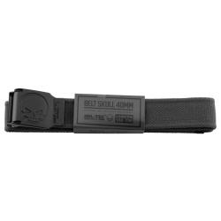 Ceinture Noire boucle tête de mort Miltec