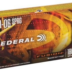 1 Boite de Balles Federal Fusion Calibre 30-06 SPRG 180gr