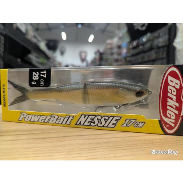 Berkley NESSIE 17CM Gold Shad