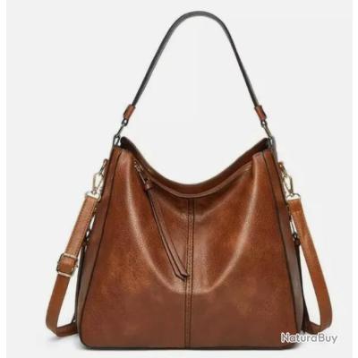 DORRISO Ensemble 4 Pièces Sacs à Main Femmes Antivol - Sac Bandoulière, Pochette, Porte-Cartes & Cabas Élégant En Cuir PU Imperméable