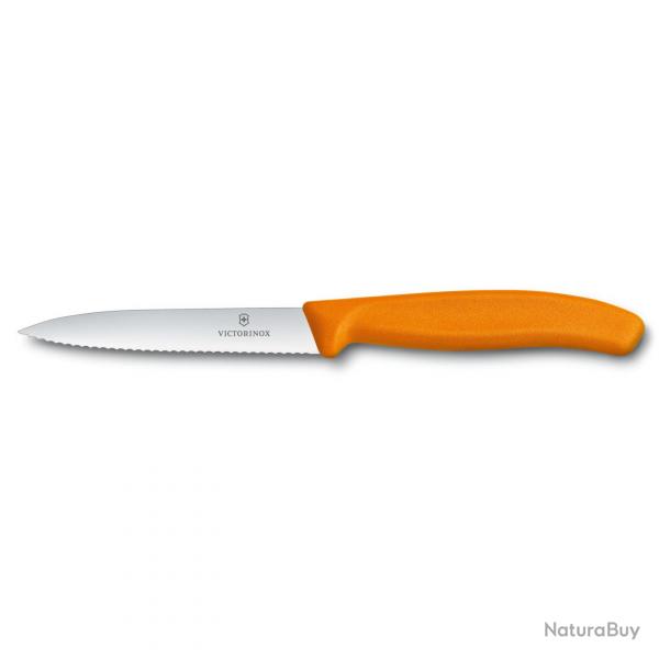 Victorinox 6.7736.L9 Orange Couteau d'office