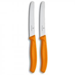 Victorinox 6.7836.L119 Couteau de table Orange