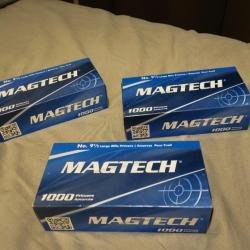 3000 Amorces Magtech Large rifle n°9 1/2